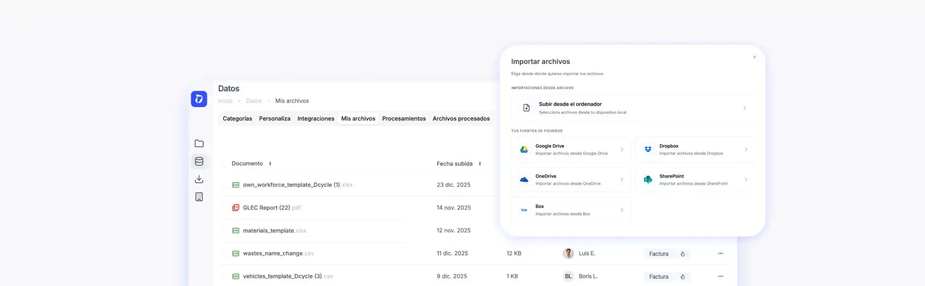 Logistics GLEC template